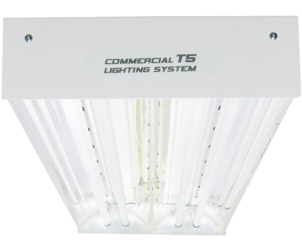 Quantum T5 216W 4' 4-Tube Fixture - No Lamps