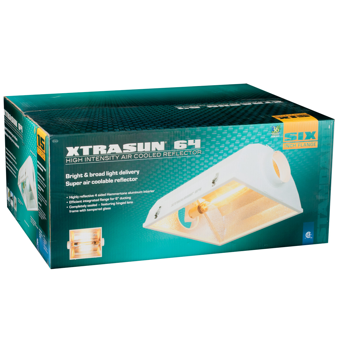 Xtrasun 64 6" Air Cooled Reflector