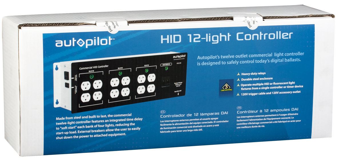 Autopilot Commercial High Power HID Controller, 12 Light