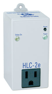 HID Lighting Controller, Delay On Timer, 15 Min On Delay, 15-Amp