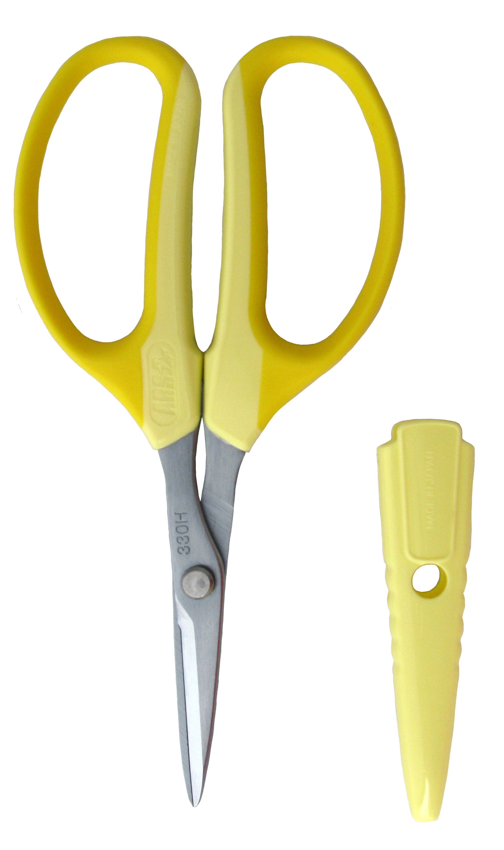ARS Signature Scissors with Blade Cap, Yellow