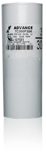 Capacitor, Sodium, 250W/Dry 35 MFD/300 VAC MIN