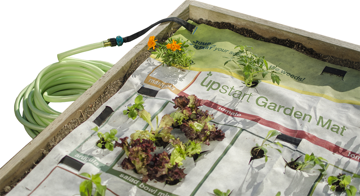 Upstart Garden Mat, 4' x 6', complete kit w/seed balls