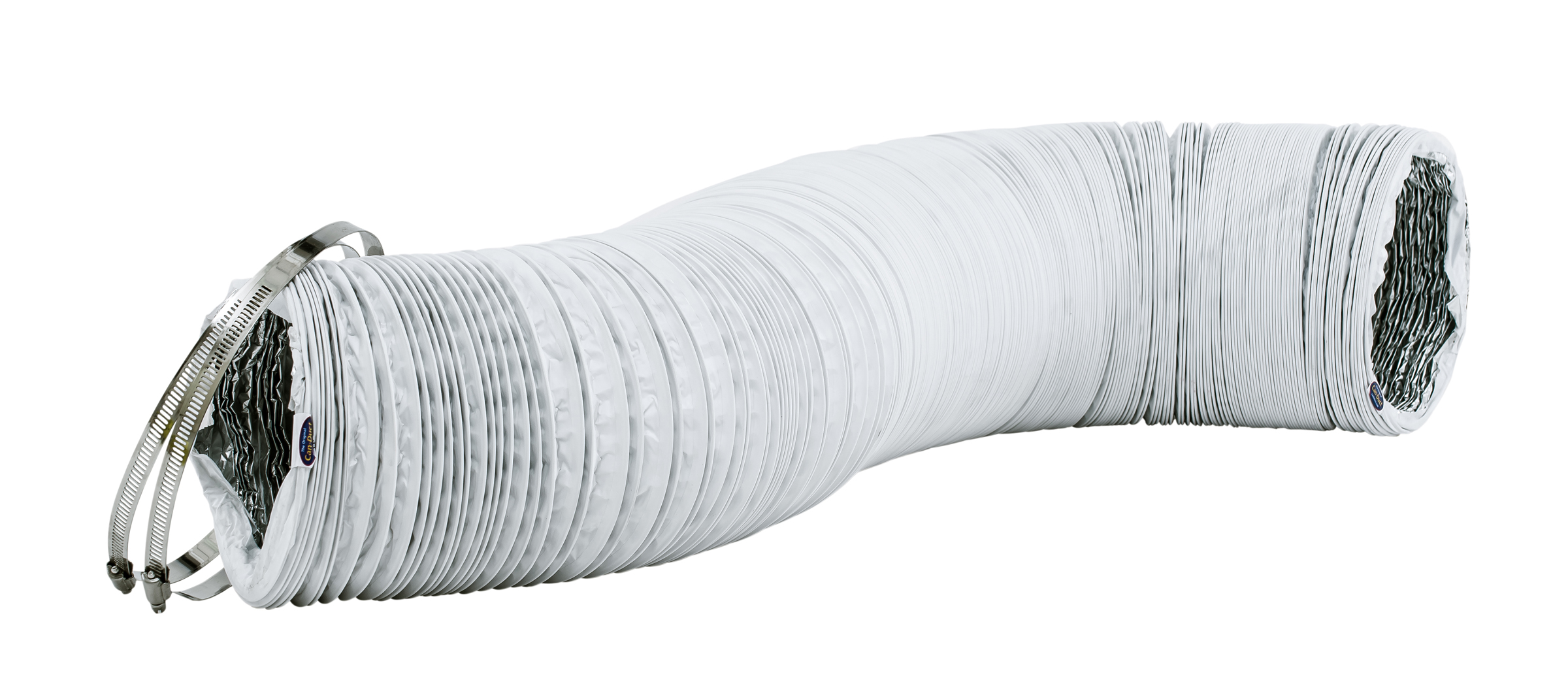 Can MAX-DUCT Vinyl Ducting, 4" - 25'